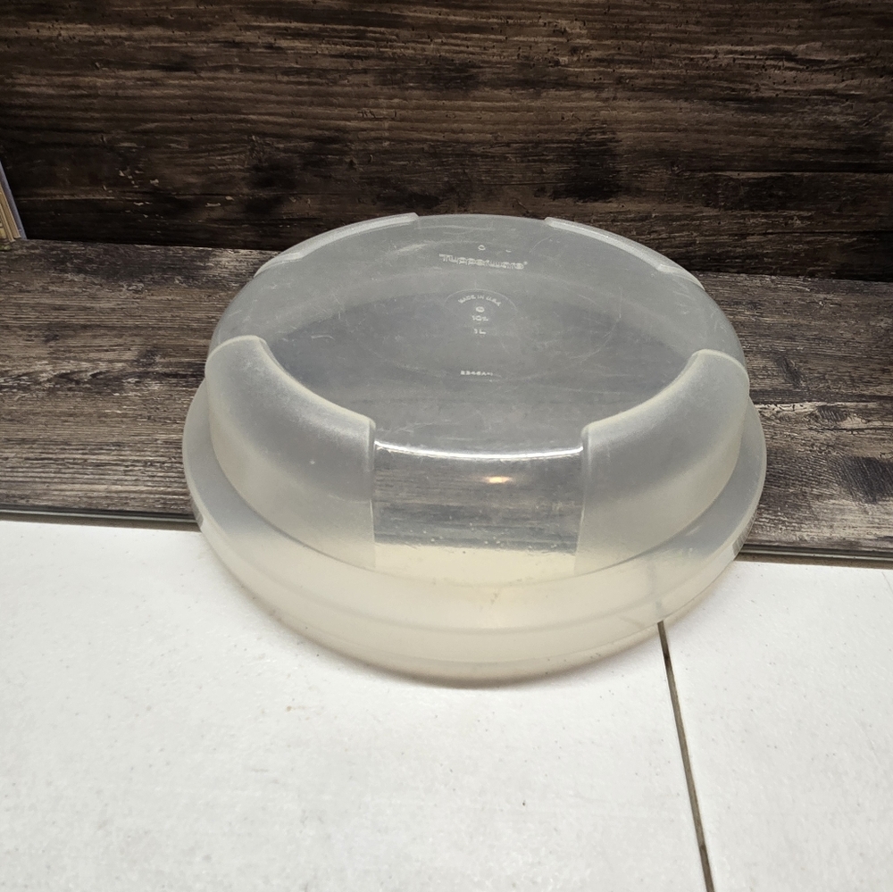 VTG Tupperware Plan Ahead‎ 1 Qt. 1L Sheer Dish #2346A-1  No Lid